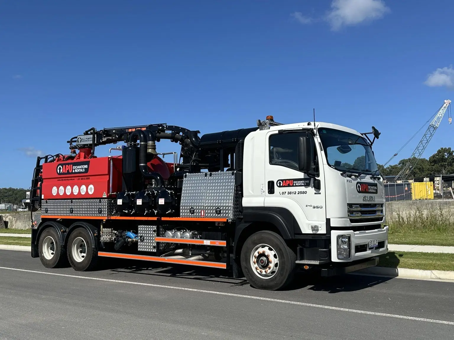 7000L Vac Truck - all pumped up Qld