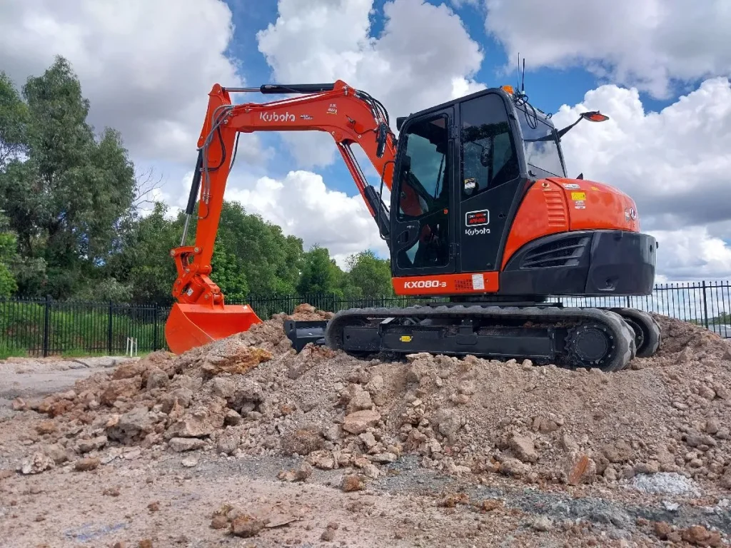Kubota KX080-3 in SE QLD